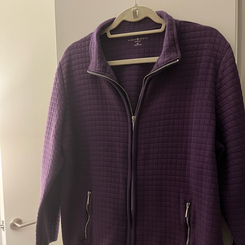 Karen Scott Purple Jacket